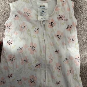 Halo SleepSack Floral Baby Wearable Blanket Size Small